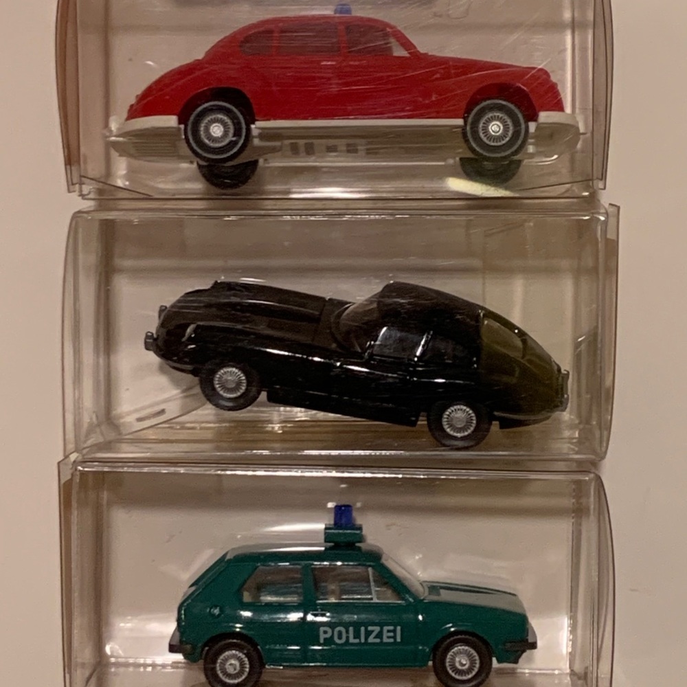 SET of 3 WIKING MODEL CARS.